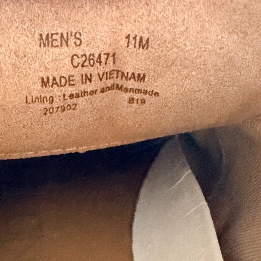 Cole Haan Oxford Mens 11 OriginalGrand Wingtip British Tan Leather C26471